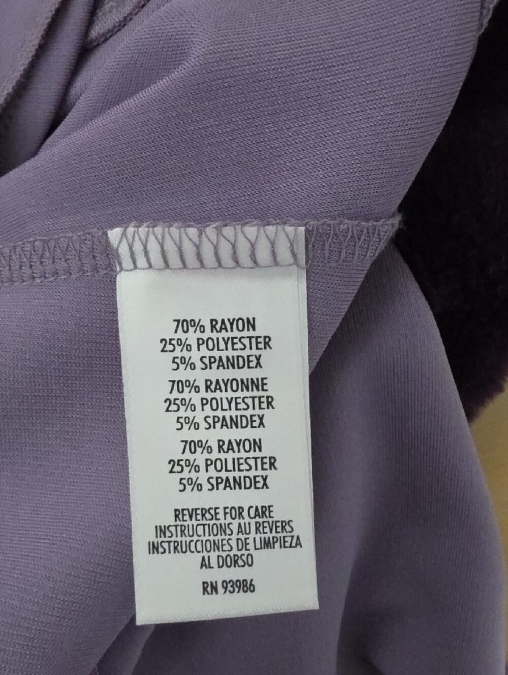 Casual Corner Lavender Ruffle-Trim Cardigan Sz XL - Picture 8 of 8